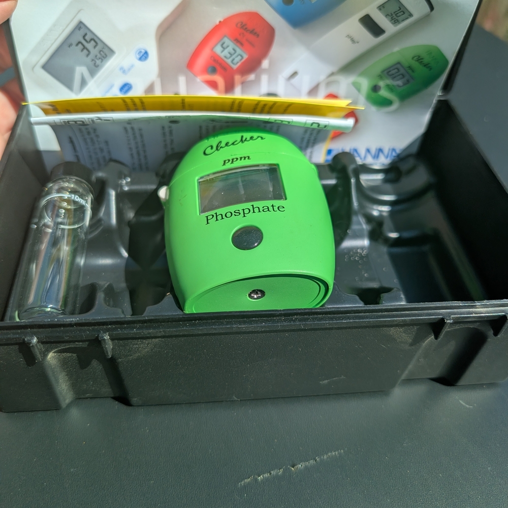 Hanna Phosphate Low Range Checker HC Colorimeter DEVICE ONLY INCOMPLETE